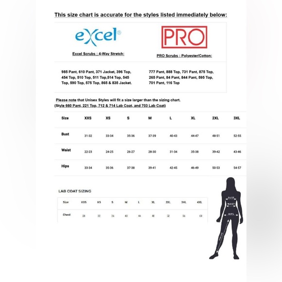 🆕 NWT Professional Choice Uniform Scrubs Unisex Navy Blue 6 Pocket Cargo - Picture 7 of 7